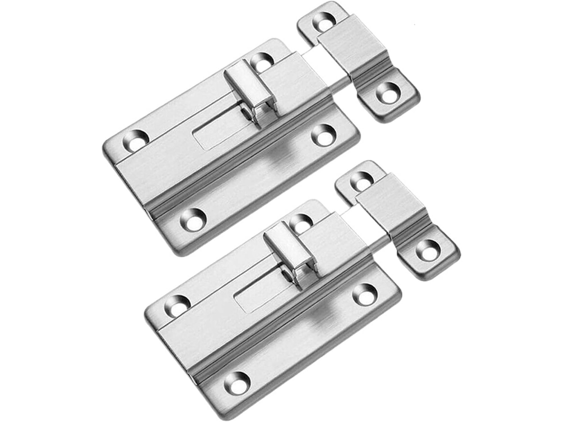 Fechadura De Ferrolho, Trinco De Fechadura Porta, 1 Conjunto De Trinco Aço Inoxidável 3 4de Polegada, Trava De Segurança