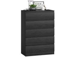 Cómoda com 5 Gavetas Móvel de Arrumação Estilo Moderno VOLTEDGE