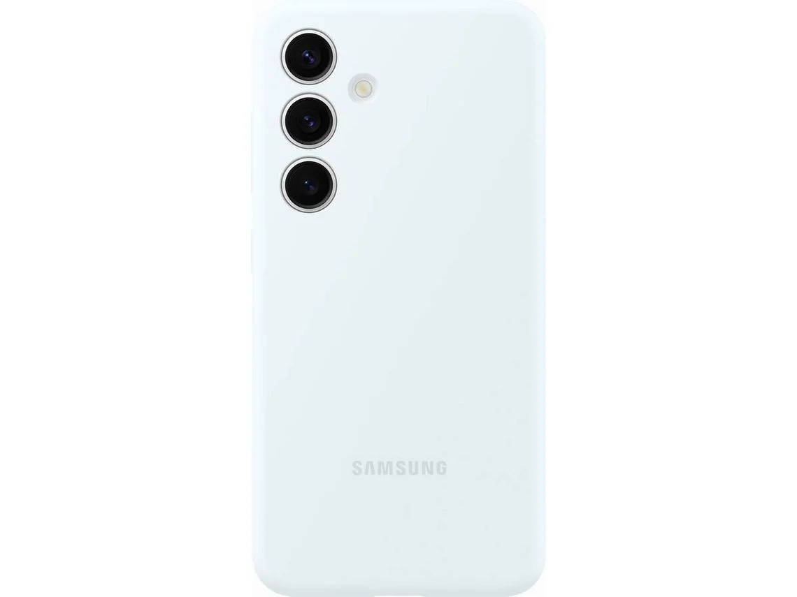 Capa de Silicone SAMSUNG Galaxy S24 Branco (Outlet Caixa Aberta)
