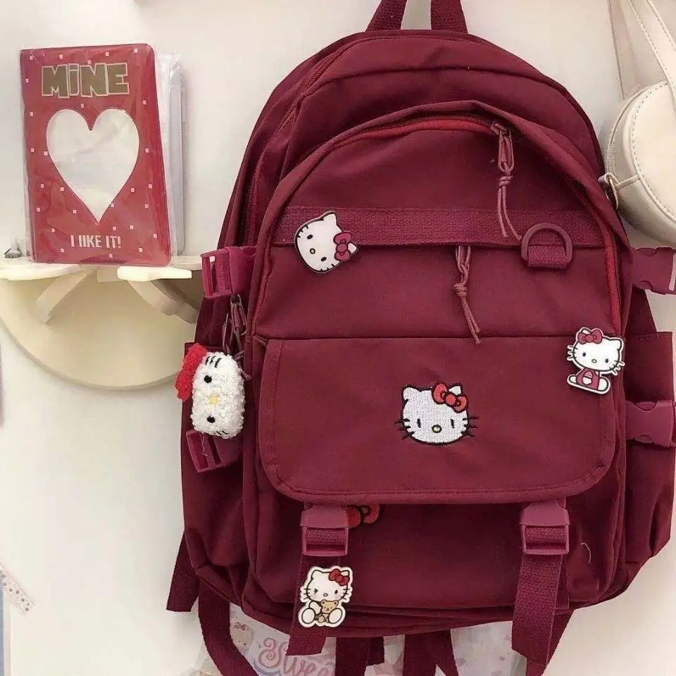 Mochila Escolar, Feminina, Grande Capacidade, Fofa
