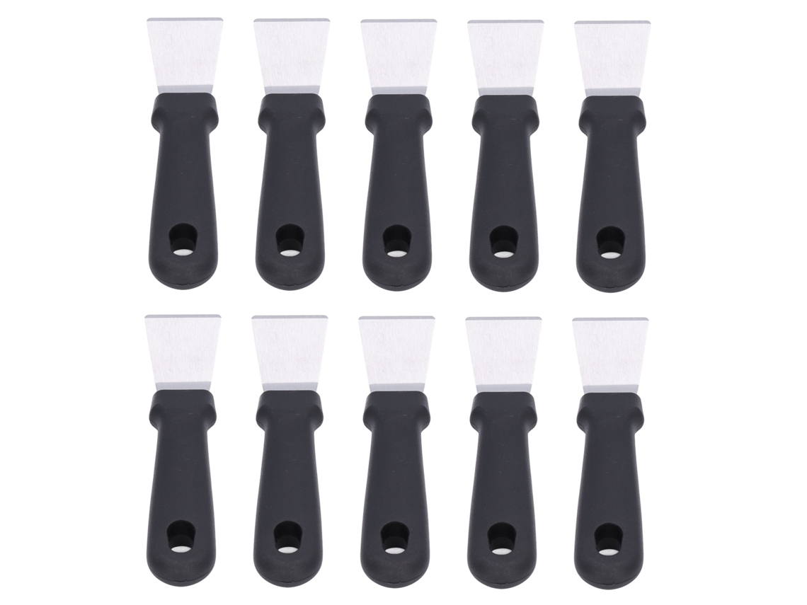 10pcs Pá de Descongelação Aço Inoxidável Antiderrapante com Buraco para Suspensão Ferramenta de Limpeza na Cozinha | S/MARCA