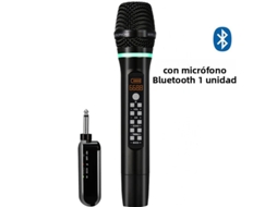 Microfone de Mão Sem Fio Uhf Profissional com Bluetooth MDUG (versão Bluetooth)
