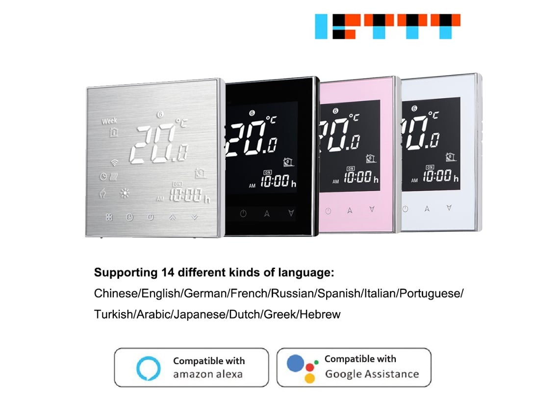 Termostato Digital de Calefação com Wifi S/MARCA