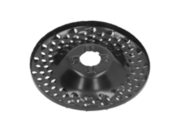 Disco de desbaste com pontas de aço de 65 mm com múltiplos furos, disco para entalhe em madeira para esmerilhadeira angular.