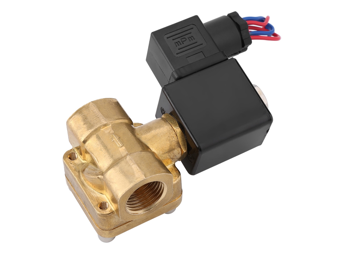 Válvula Solenoide Elétrica Laxiscreed 2/2 Vias Normalmente Fechada Para Ac110v