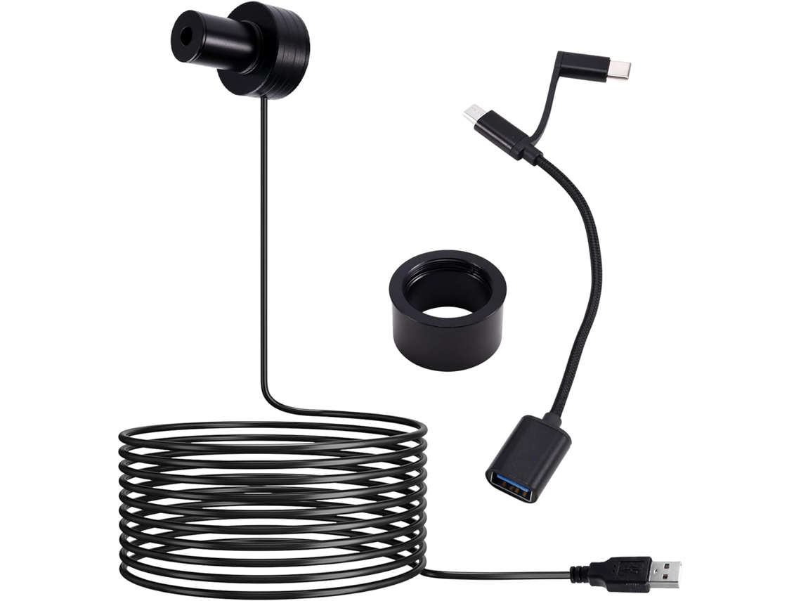 Telescópio SFUSHOS de 130W, pixel 1,25 polegadas, USB, câmera astronômica