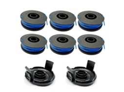I0t Rsja 01+rsja 01 1 para Cortador de Grama Spear Jackson Gt600 Gt450 I4l 6 Carretel de Reposição + 2 Spo