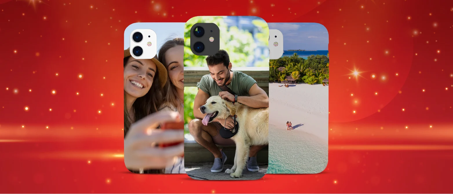 Neste natal, não deixes para a última e personaliza a tua capa na hora