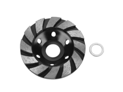 Disco De Mistura De Diamante 100mm*22,23mm*6mm Com 6 Buracos Para Mármore Concreto Pedra