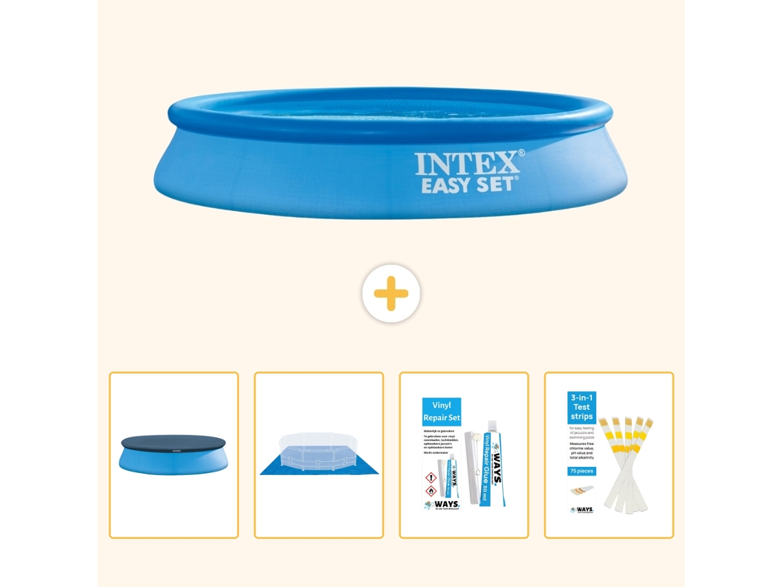 Intex Piscina Easy Set Redonda - 305x61 Cm - 5-peças S22379