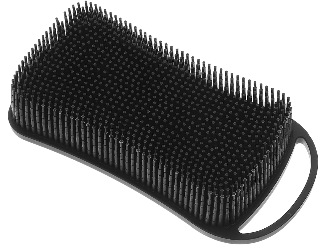 Escova Esfoliante De Silicone Partykindom, Escova De Limpeza Ergonômica E Macia Para Homens, Confortável E Suave Para A