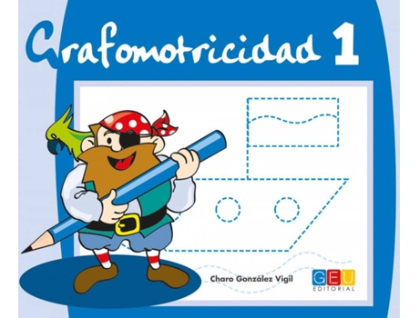 Livro Grafomotricidad 1 de Rosario María González Vigil (Espanhol)