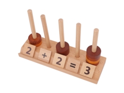 Primerox conjunto de Sequenciamento de Contas de Madeira Brinquedo Montessori Educação Infantil