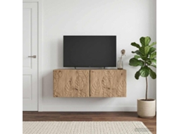 Vidaxl Gabinete De Tv De Parede 59,5 X 41 X 30 Cm Carvalho Arttisan