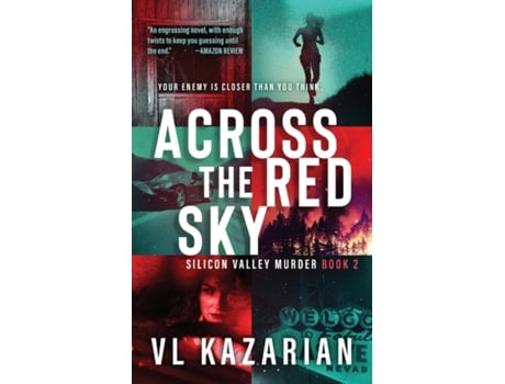 Livro Across the Red Sky - Silicon Valley Murder 2 de VL Kazarian (Inglês)