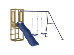Outdoor Playset, Outdoor Playsets Vidaxl Marrom Madeira De Pinho Impregnada (n/a)