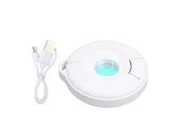 Detector De Câmeras Infravermelho Com Alerta Em Tempo Real Portátil Para Viagem Hotel Anti Espião Branco