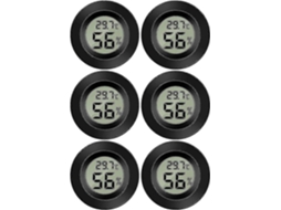 Mini Termômetro E Higrômetro Digital Lcd Portátil Para Medir Temperatura E Umidade.