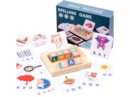 Jogo educativo de correspondência de letras ATS para aprender a soletrar e contar. Presente ideal de Natal e aniversário para meninos e meninas.