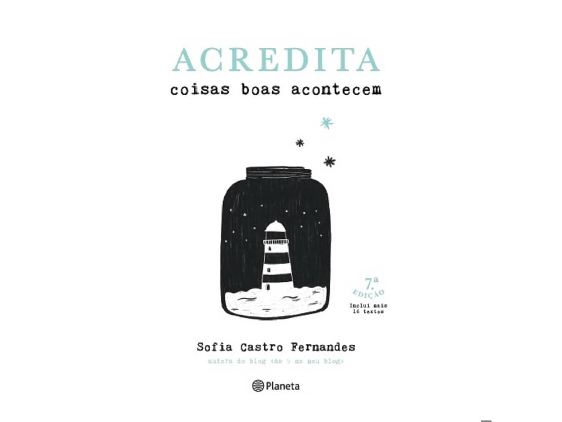 Livro Acredita - Coisas Boas Acontecem de Sofia Castro Fernandes (Português do Brasil)