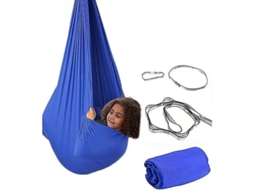 Conjunto de Rede de Yoga Aéreo para Flexibilidade e Alivio de Dor Gzz