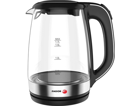 FAGOR - JARRO ELÉTRICO 2000W 1.7L PRETO JARRO ELÉTRICO 2000W 1.7L PRETO