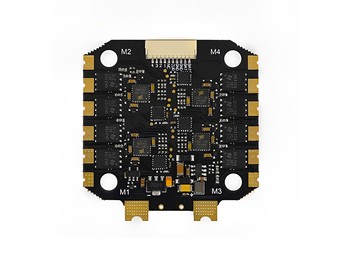 Controlador de Voo Axisflying Argus Eco F405 F405+60a30.5x30.5mm 4 8s com Bec 5v 12v e Esc Biheli S 60a para Drones de Corrida Fpv MDUG