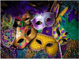 Toile Fond Mardi Gras Décoration Déguisement Accessoires Masquerade Decoration Festival Décor Mur Fê