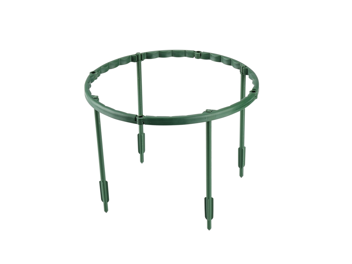 Suporte De Planta Com Anel Semi Redondo Para Plantas Interiores E Jardim