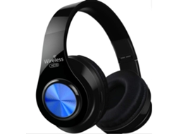 Fones De Ouvido Bluetooth Hylr On Ear, Dobráveis, Com Fio, Microfone E Controle De Volume Para Celular, Tablet, Pc