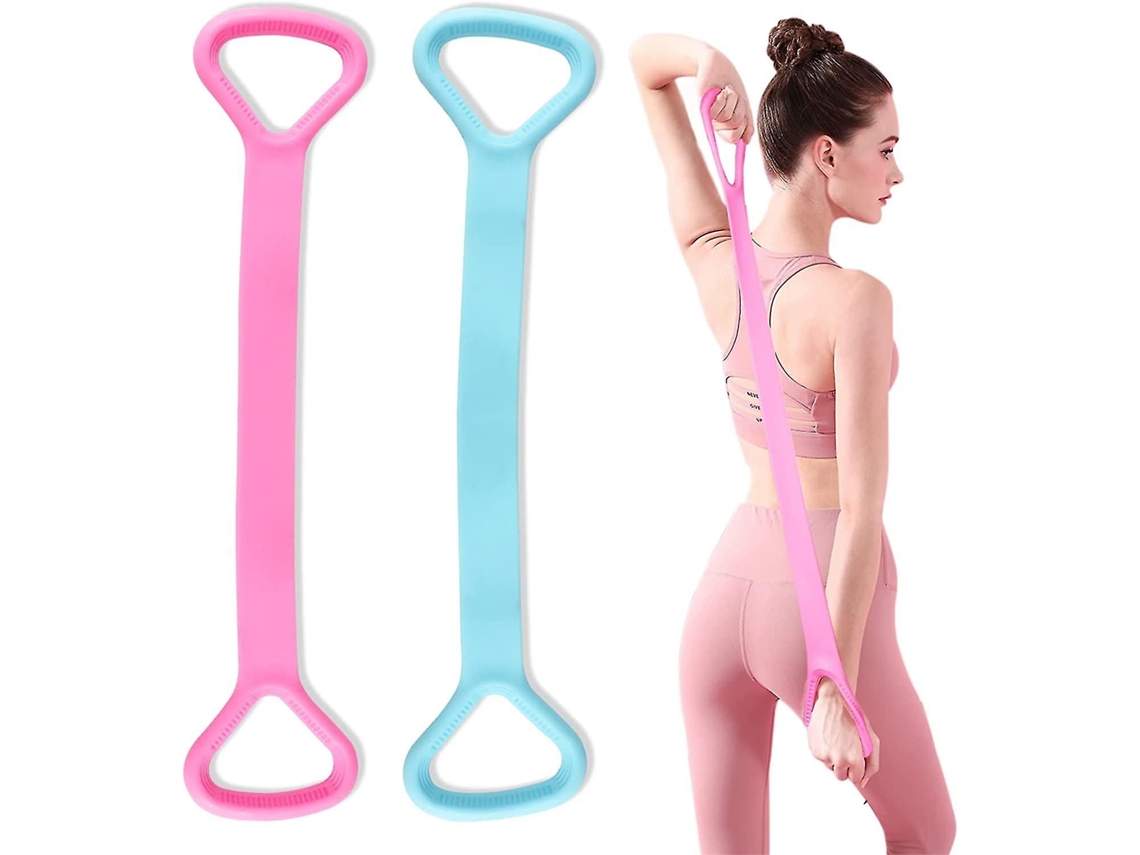 Faixa Elástica de Látex Natural Omni-Band para Treinamento de Força, Ioga e Pilates - Com Pegada Antiderrapante, Ideal para Viagens e Uso Doméstico