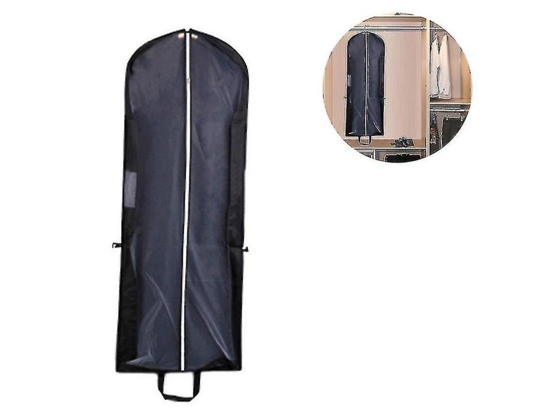 Bolsa para vestidos de noiva, 180cm, portátil, impermeável, transparente, dobrável S/MARCA