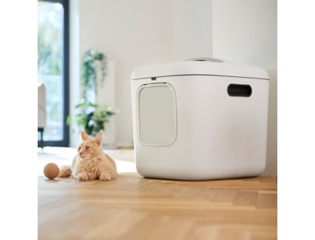 Biala Xl White Cat Litter Box Rotho
