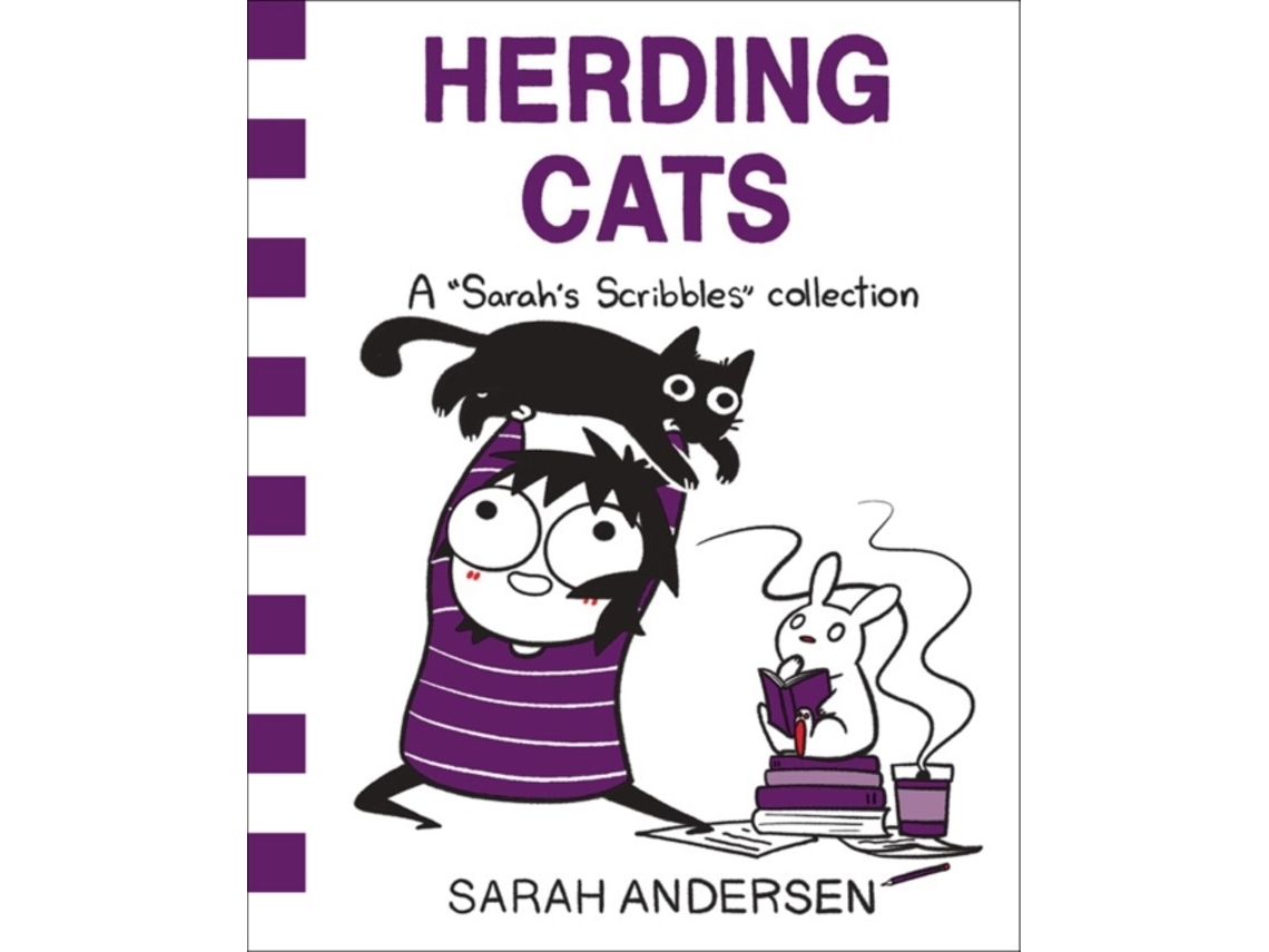 Livro Herding Cats de Sarah Andersen (Inglês)