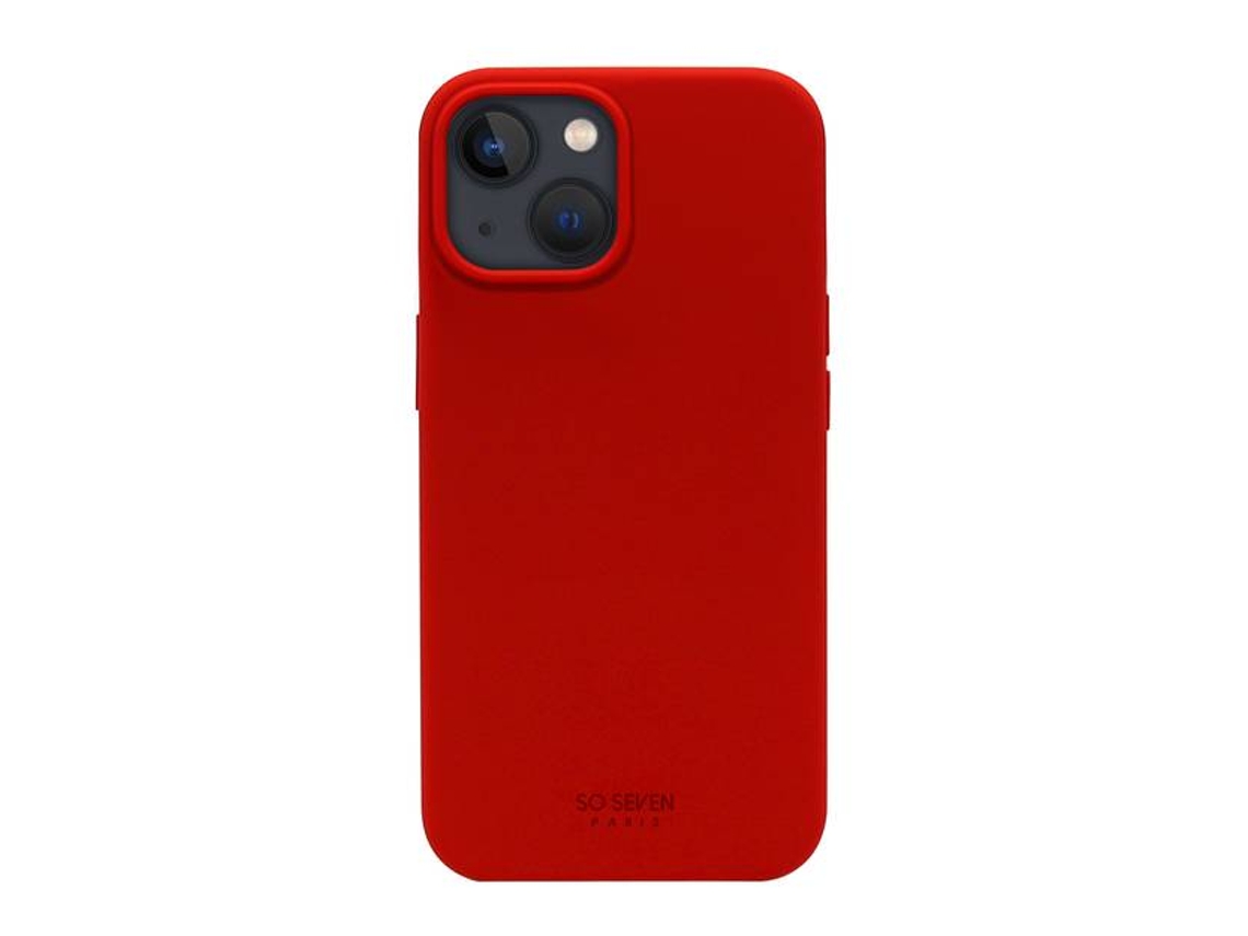 Capa para iPhone 13 SO SEVEN Vermelho .