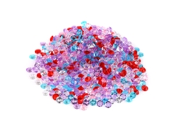 500pcs Diamante de Acrílico Pontiagudo 8mm para Decoração de Casamento Festa Diy