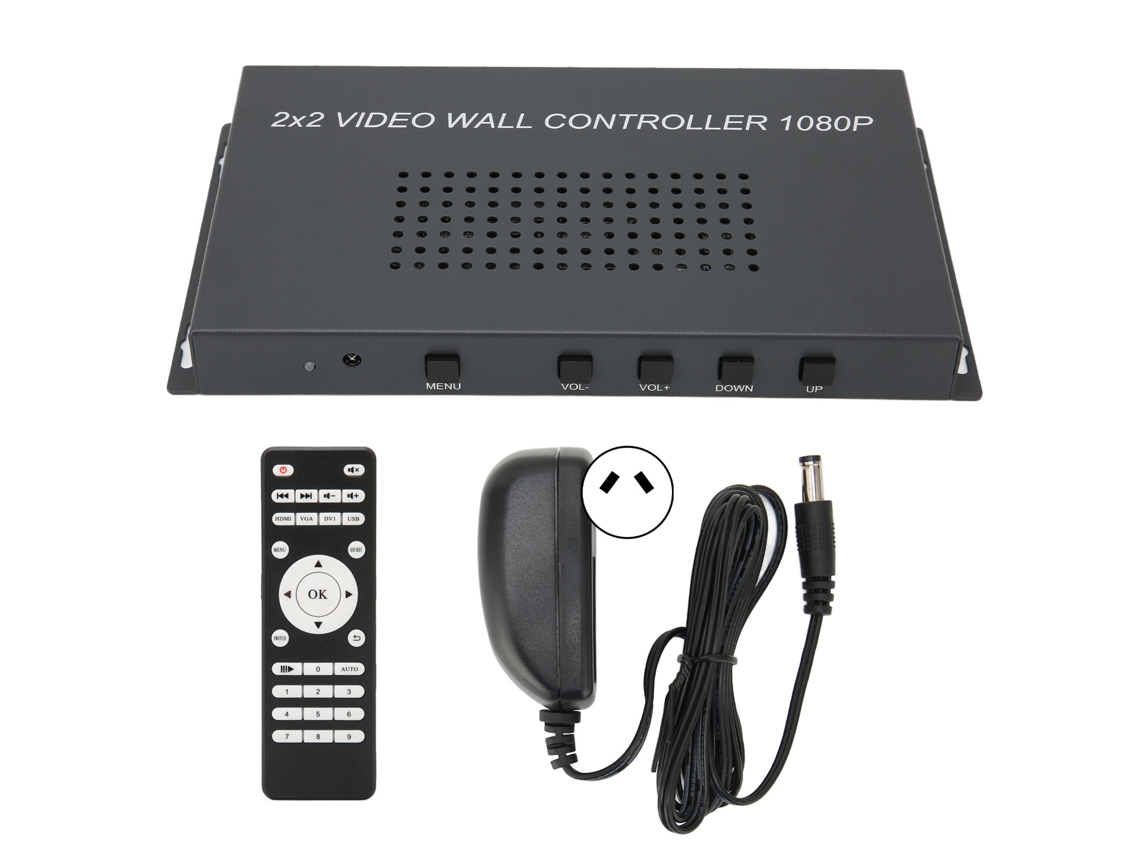 Controlador De Parede De Vídeo 2x2 1080p 60hz Rotação 180º
