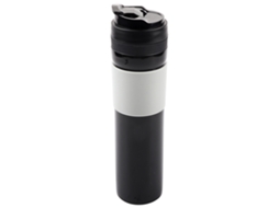 Prensa De Café Portátil 350ml, Garrafa, Chá, Cafeteira, Copo De Água Potável Para Viagem, Preto Brilvibera