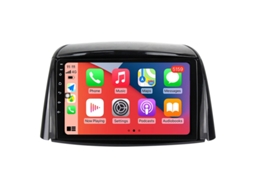 Auto Rádio Carro Bluetooth Autoradio 8GB RAM 128G ROM CarPlay Navegação GPS Ecrã Táctil RoverOne para Renault Koleos 2008-2016  