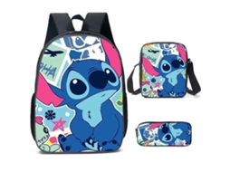 Stitch Mochila  De Três Peças Do Al*