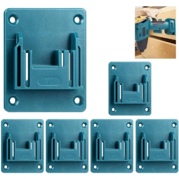 Suporte de Parede AQUAFORGE, para ferramentas elétricas Makita 18V, 6 peças