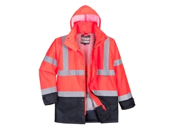 Parka Contrast Executive 5 Em 1 De Alta Visibilidade Azul Marinho E Laranja / 4xl