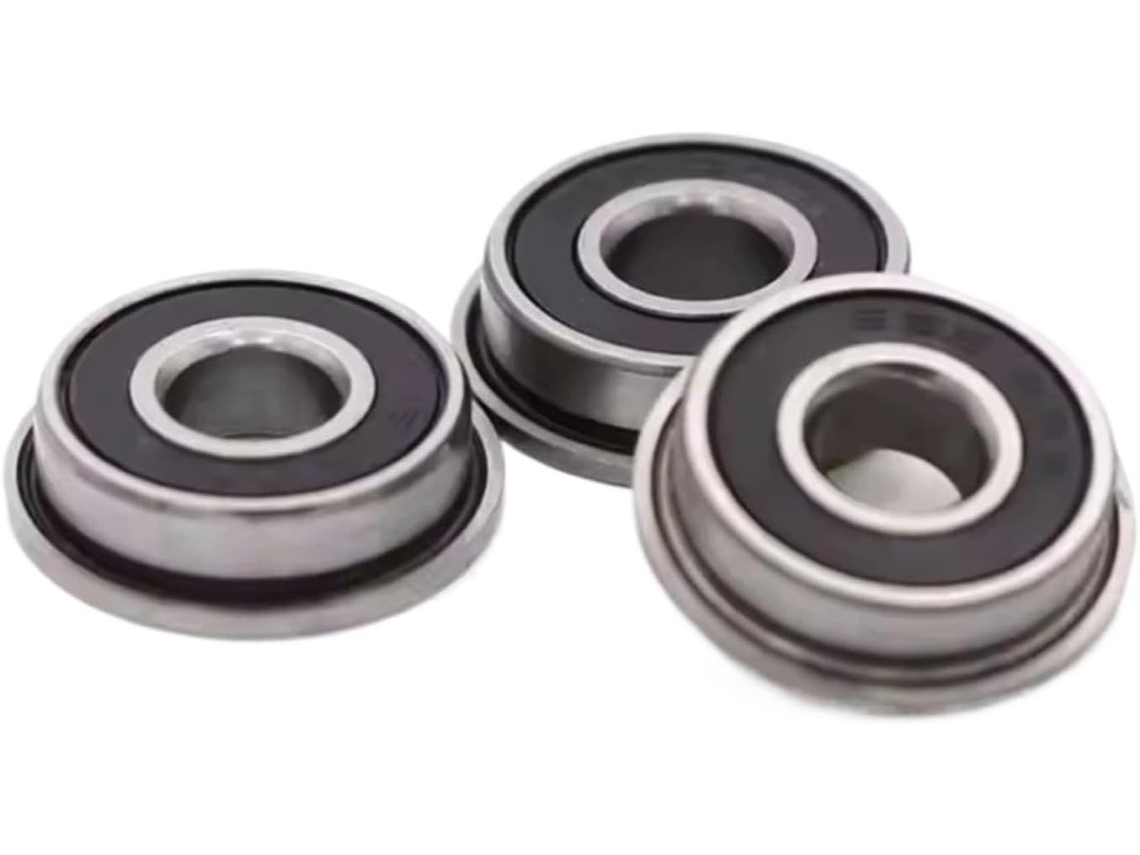 10-rolamentos F695-2rs 5*13*4mm Abec 7com Flange Miniatura F695 Rs Esfera F695rs