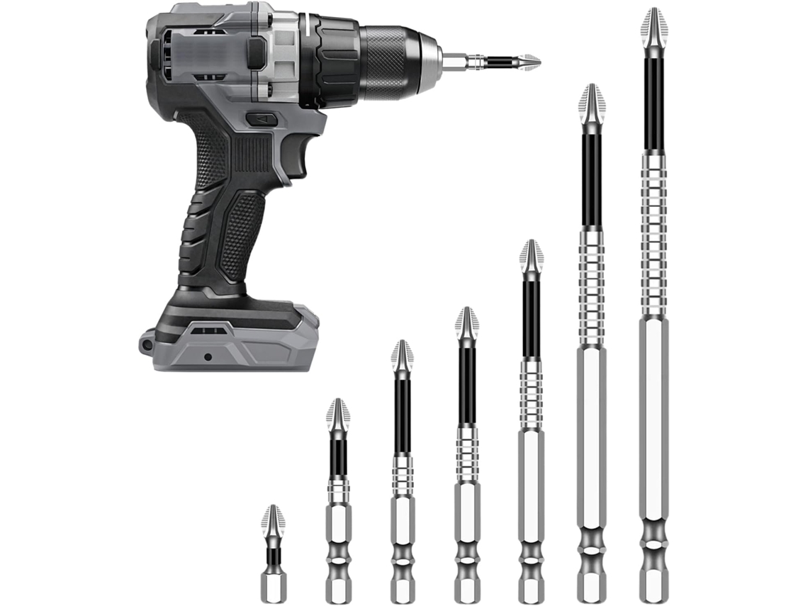 Conjunto De Bits Chave Fenda Antiderrapantes E Resistentes A Impactos