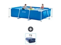 Intex Piscina Com Estrutura Retangular - 300x200x75 Cm - 2-peças S21253