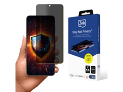Película Protetora De Vidro Temperado 3mk Para Samsung Galaxy M56, Acabamento Fosco Acetinado E Privacidade.