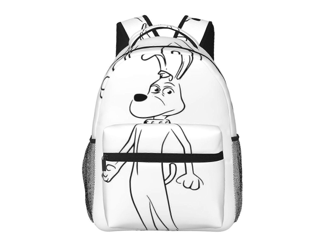 Mochila Escolar Inspector Gadget H94, Leve E Resistente, À Prova D'água E Com Alça De Ombro Ajustável.