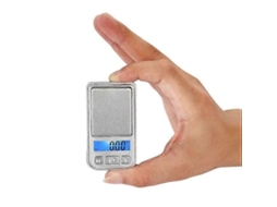Balança Eletrônica de Precisão com Visor Lcd, 0,01 G, para Joias, de Bolso, Alta para Ouro e Prata AQUAFORGE