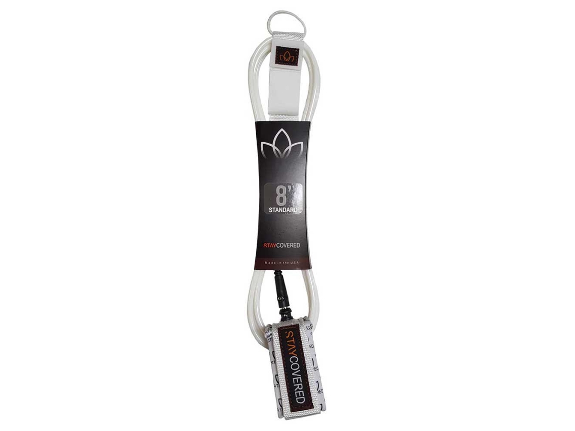 Coleira Standard Surf Branco 8´STAY COVERED