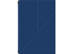 Capa Protetora De Couro Deformável Para Tablet Com Compartimento Magnético Para Caneta. Azul Samsung Tab S8 Ultra 14,6 Polegadas Yunzii